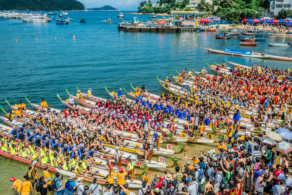 Hong Kong Celebrates Dragon Boat Festival with 3Day Races and Parties